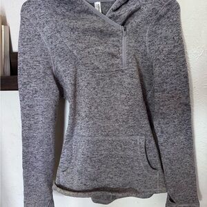 Kyodan Heathered Gray Quarter-Zip Pullover